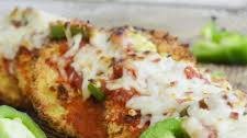 Spicy Air Fryer Eggplant Parmesan