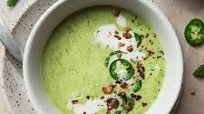 Spicy Broccoli Jalapeño Soup Recipe (Keto, Vegan)