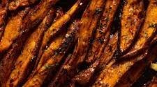Spicy Honey Sweet Potato Wedges