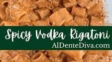 Spicy Vodka Rigatoni