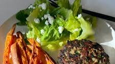 Spinach and Feta Turkey Burgers