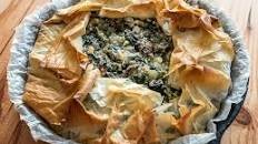Spinach and Mushroom Spanakopita