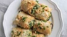 Spinach and Ricotta Spanakopita Rolls