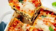 Spinach Artichoke Lasagna
