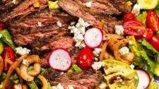 Steak Salad With Maple Balsamic Vinaigrette