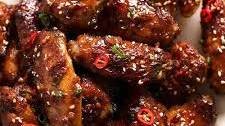 Sticky Chinese Chicken Wings