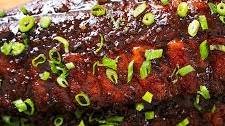 Sticky Honey Garlic Ribs Recipe Using the Pellet Grill