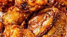 Sticky Teriyaki Chicken Wings
