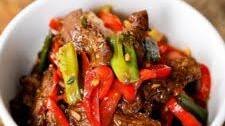 Stir Fry Beef with Spicy Hoisin Sauce