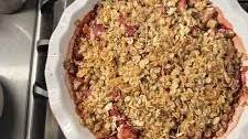 Strawberry Rhubarb Crisp