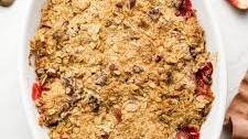 Strawberry Rhubarb Crisp