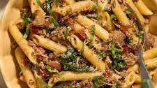Sun-Dried Tomato Pasta with Italian Sausage