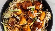 Sweet and sour pork meatballs