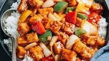 Sweet and Sour Tofu (糖醋豆腐)