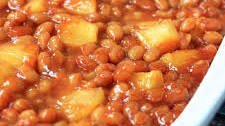 Sweet Pineapple Baked Beans