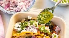 Sweet Potato and Kale Tacos with Garlicky Cilantro Mojo Sauce