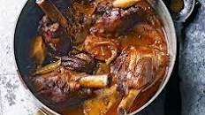 Sweet spiced lamb shanks with quince