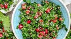 Tabbouleh with pomegranate