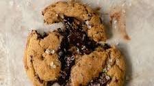 tahini chocolate chip cookies