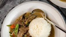 Thai Beef Green Curry