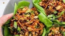 Thai Chicken Lettuce Wraps