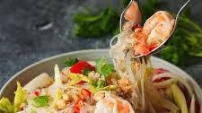Thai Glass Noodle Salad (Yum Woon Sen)
