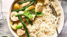 Thai green chicken curry