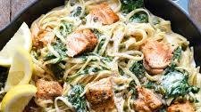 The Best Creamy Salmon Pasta