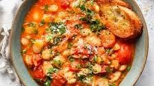 Tomato and Butter Bean Stew