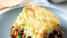 Traditional Shepherd's Pie with Ground Beef