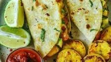 Turkey Tacos with Mango Avocado Jalapeno Salsa