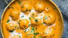 Vegan Malai Kofta: Indian Dumplings in Curry Tomato Cream Sauce