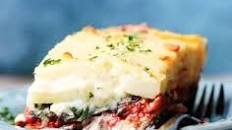 Vegetarian Moussaka - Classic Greek Casserole