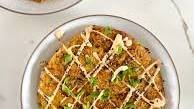 Vegetarian Okonomiyaki (Japanese Vegetable Pancake)
