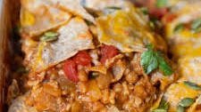 Vegetarian Taco Casserole