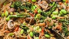 Veggie-Loaded Soba Noodle Stir Fry (Gluten Free)