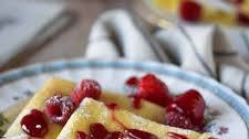 Whipped Ricotta and Lemon Stuffed Crepes