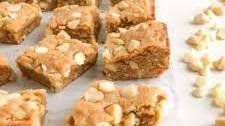 White Chocolate Macadamia Nut Blondies