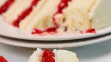 White Chocolate Raspberry Cake