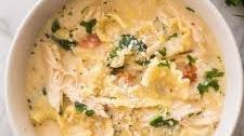 White Lasagna Soup