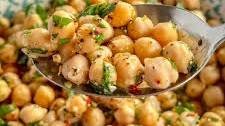 Zesty Lemon Herb Chickpea Salad