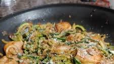 Zucchini Noodle Shrimp Scampi